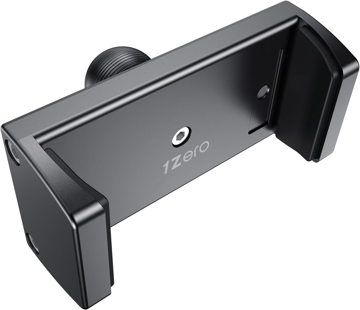1Zero Aluminium Phone Holder for 20 mm Ball with Locking Knob